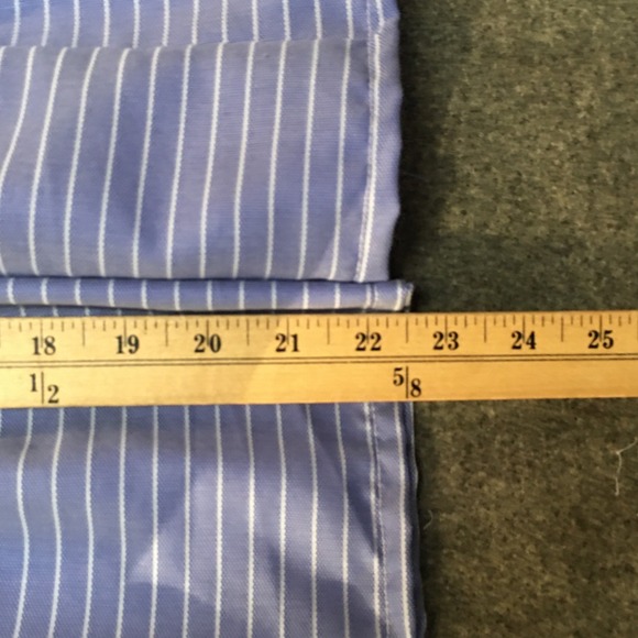 Skirt Girls 4/5 100%‎ Cotton Maxi Blue Stripe Ruffle Tier Mom and Pop's Kids - Picture 10 of 10